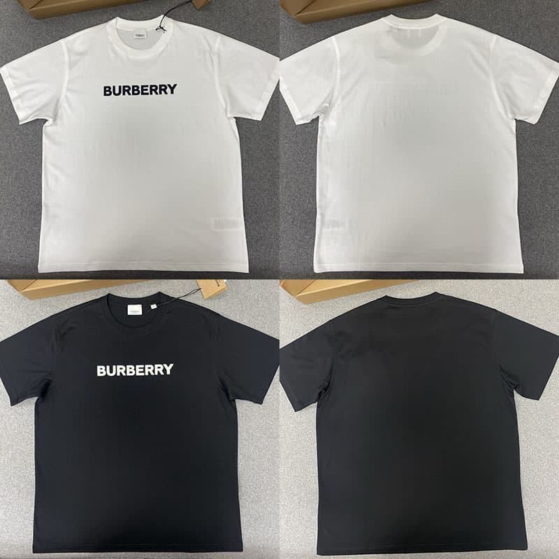 버버리 버버리 코튼 로고 반팔 티셔츠 레플리카 - 의류 | 세미샵 레플리카 사이트