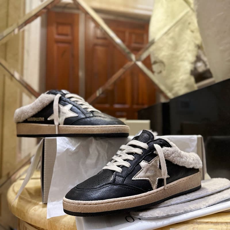 골든구스 볼스타 시어링 뮬（터보）