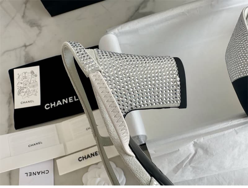 샤넬 샤넬 스트라스 투톤 슬링백 레플리카 - 신발 | 세미샵 레플리카 사이트