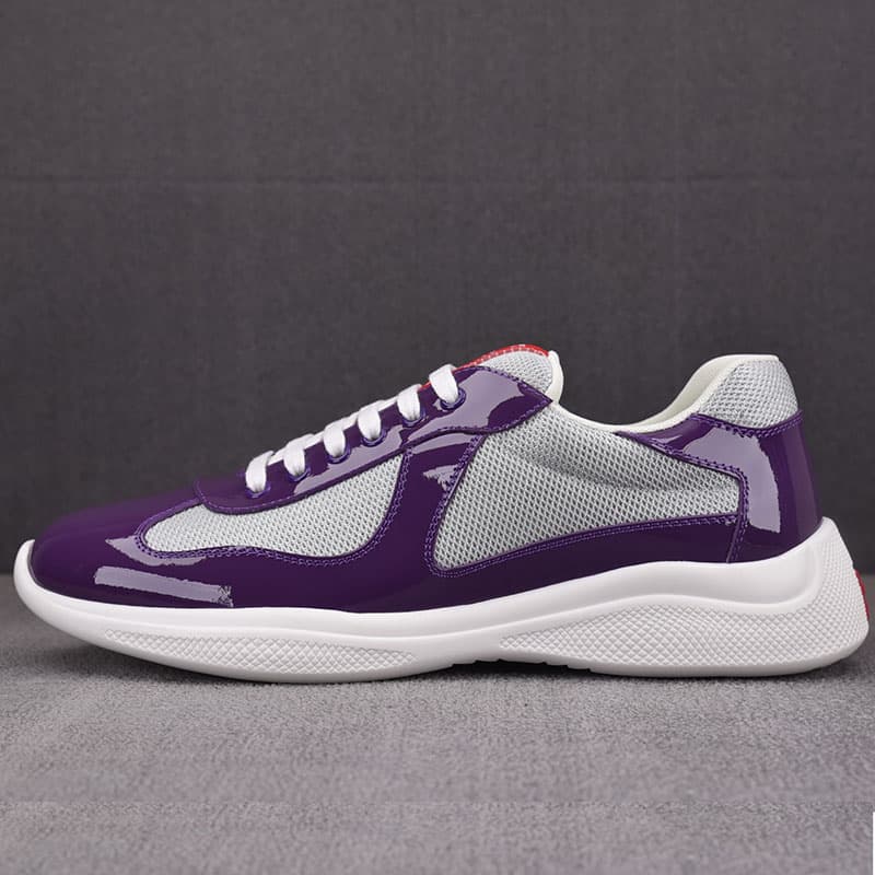 프라다 프라다 아메리카 컵 스니커즈 퍼플/실버 레플리카 - 신발 | 세미샵 레플리카 사이트