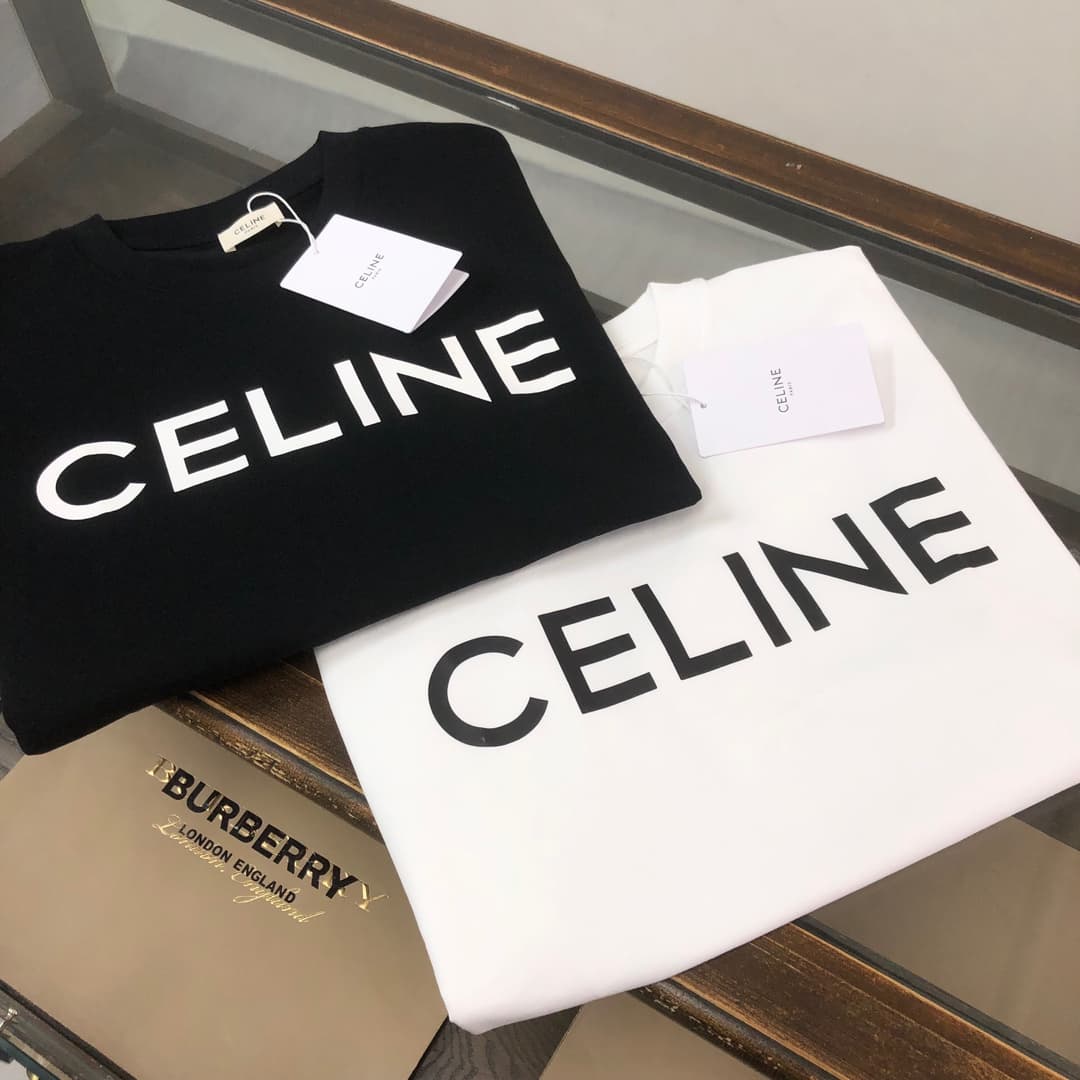 C E L I N E 셀린느 로고 루즈 티셔츠 레플리카 - 의류 | 세미샵 레플리카 사이트