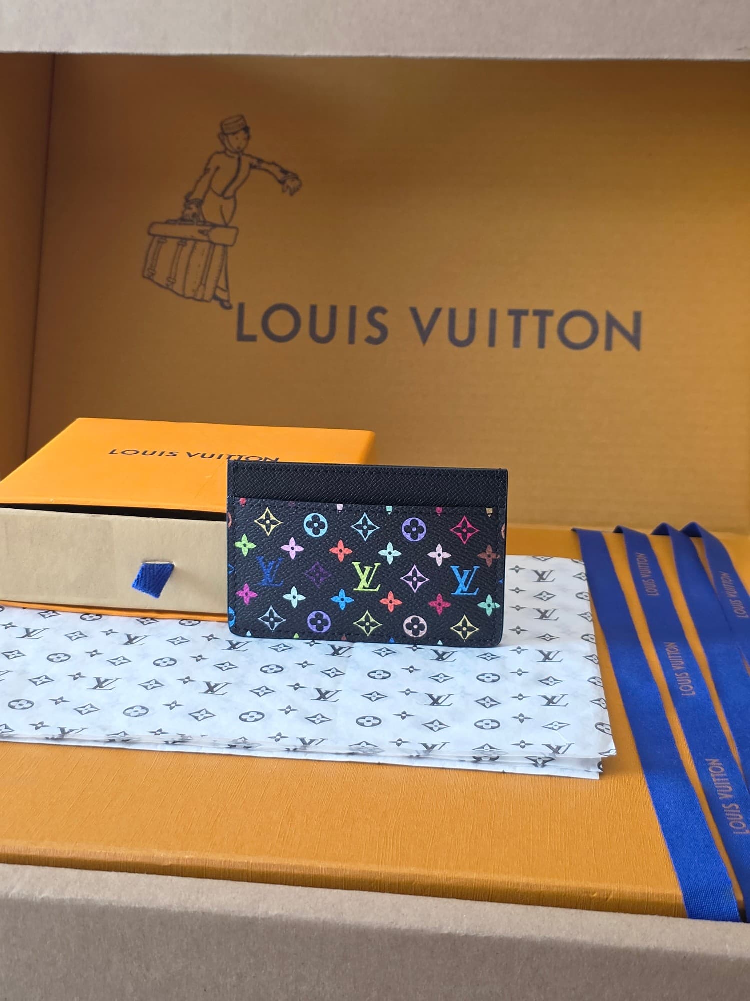 Louis Vuitton 루이비통 포르트 카르트 심플 모노그램 멀티컬러 레플리카 - 지갑 | 세미샵 레플리카 사이트