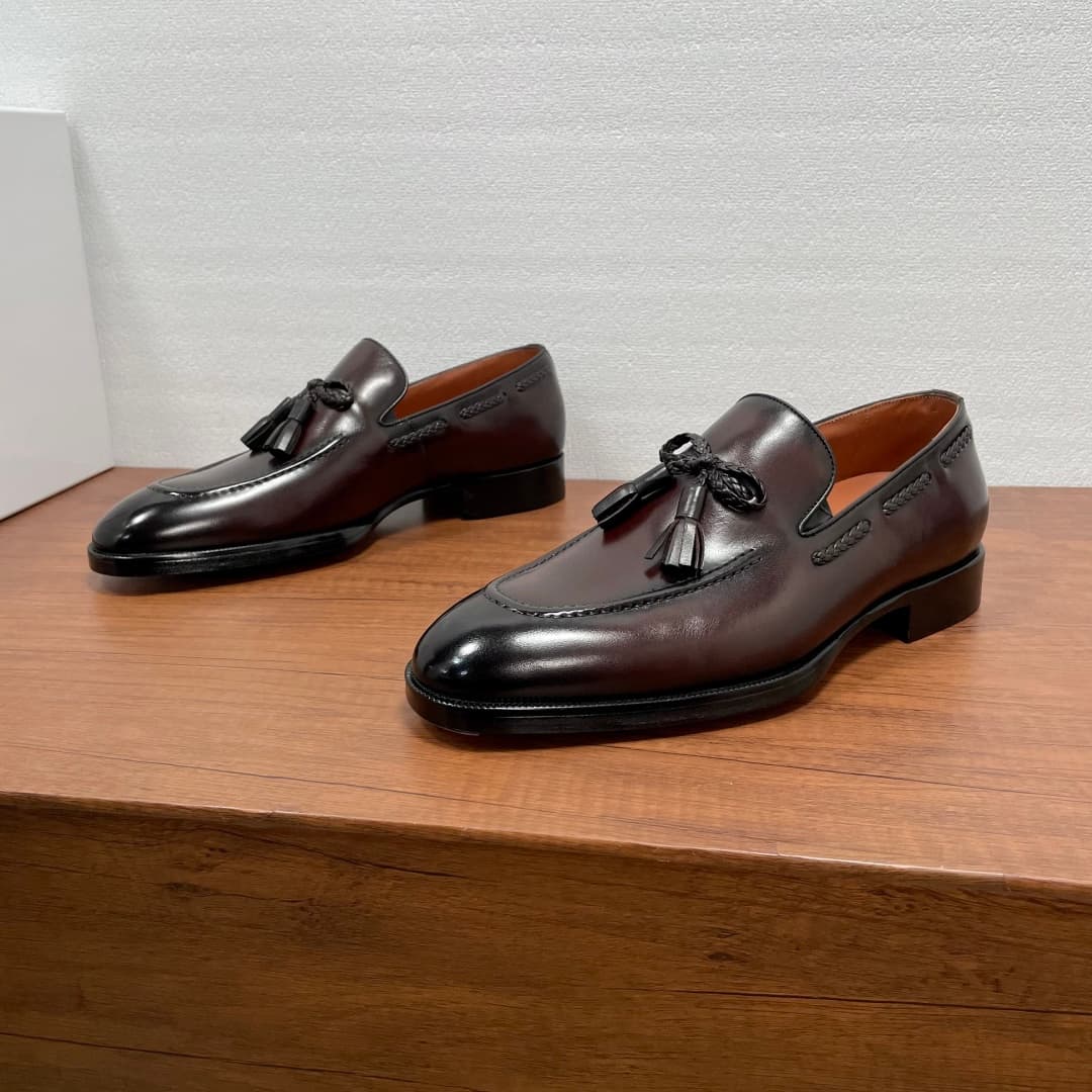 벨루티 벨루티 앤디 브레이디드 레더 테슬 로퍼 레플리카 - 신발 | 세미샵 레플리카 사이트