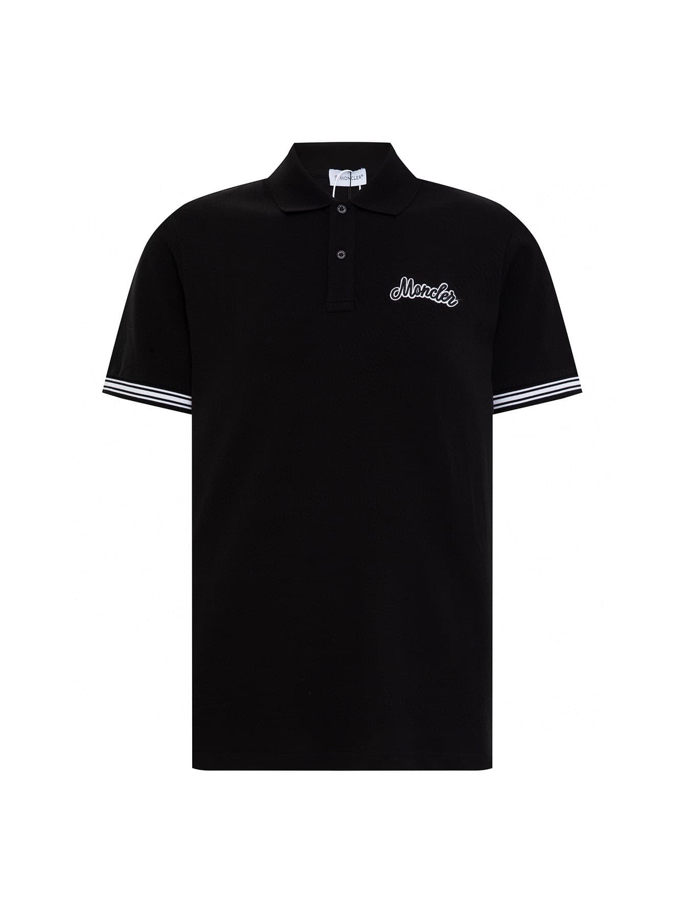 몽클레어 몽클레어 스크립트 로고 피케 셔츠 레플리카 - 의류 | 세미샵 레플리카 사이트