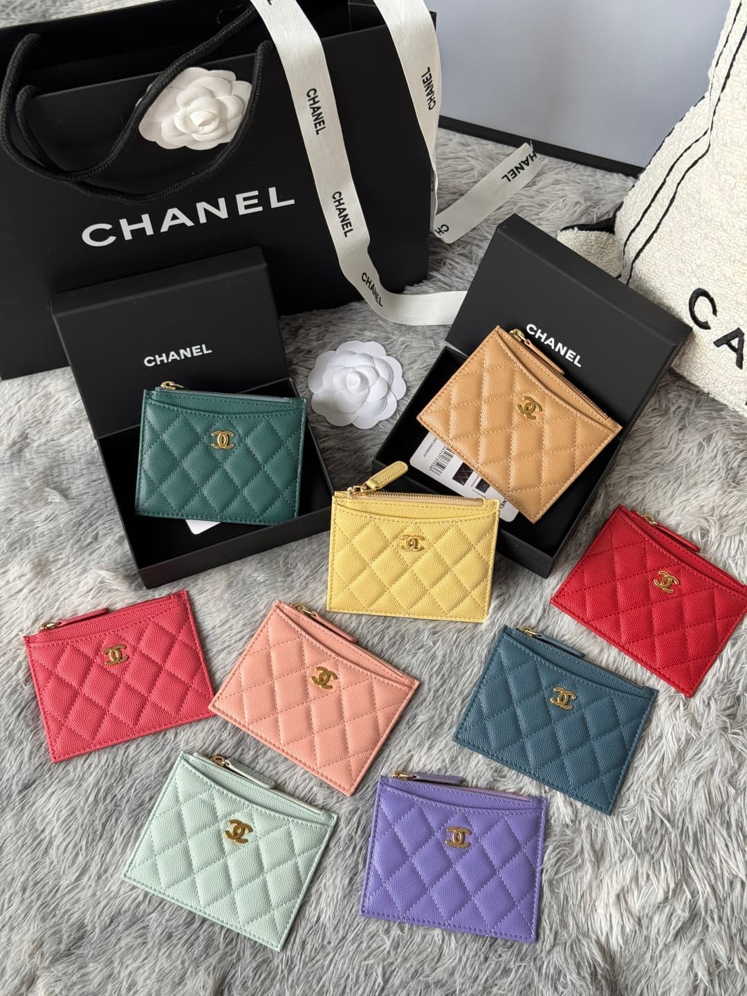 C H A N E L 샤넬 클래식 지퍼 카드 홀더 레플리카 - 지갑 | 세미샵 레플리카 사이트