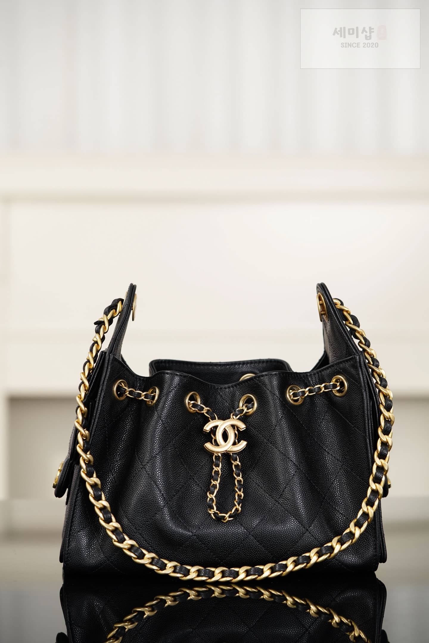 샤넬 샤넬 26C 25 호보백 미니 블랙 금장 레플리카 - Bag | 세미샵 레플리카 사이트