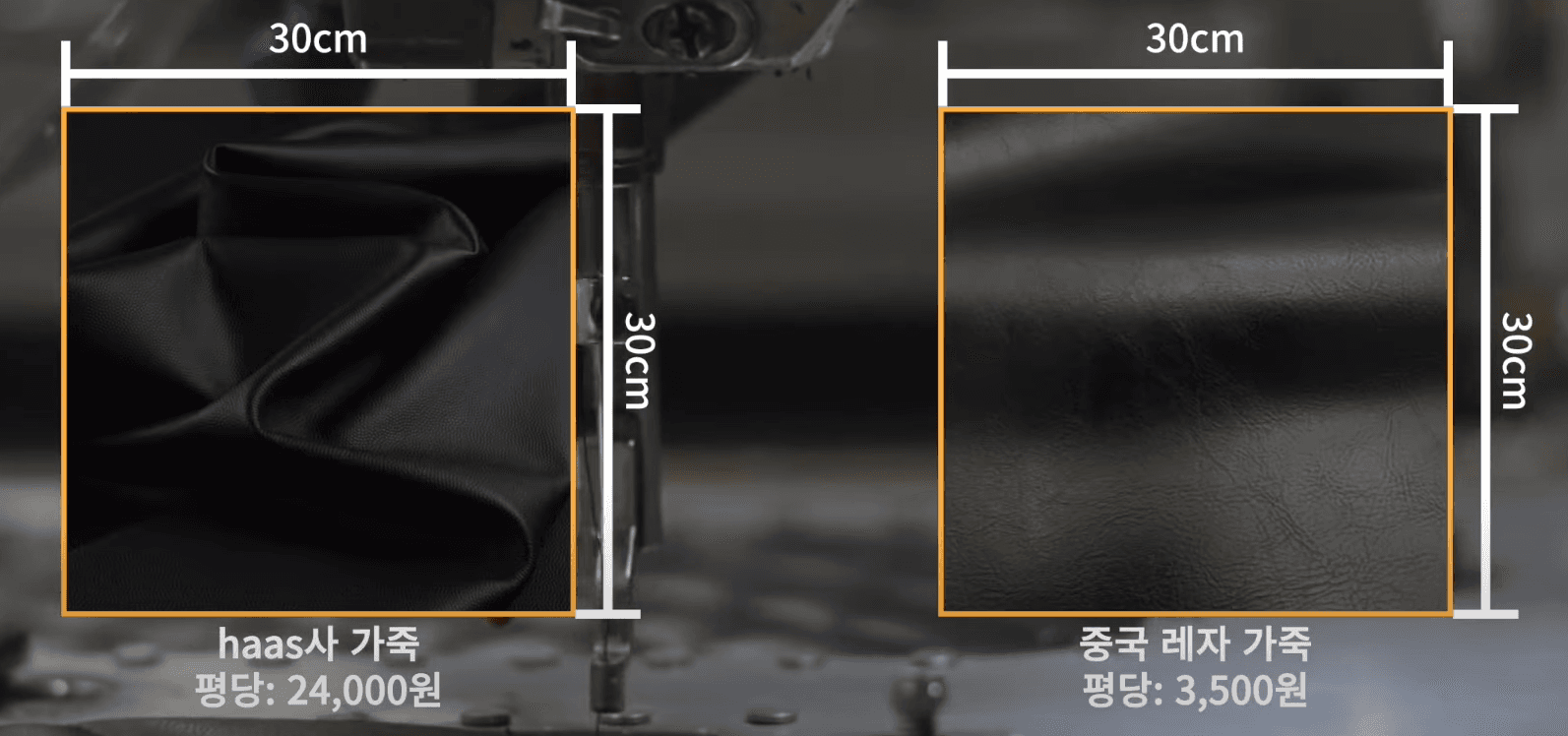 소재·가죽 품질 참고