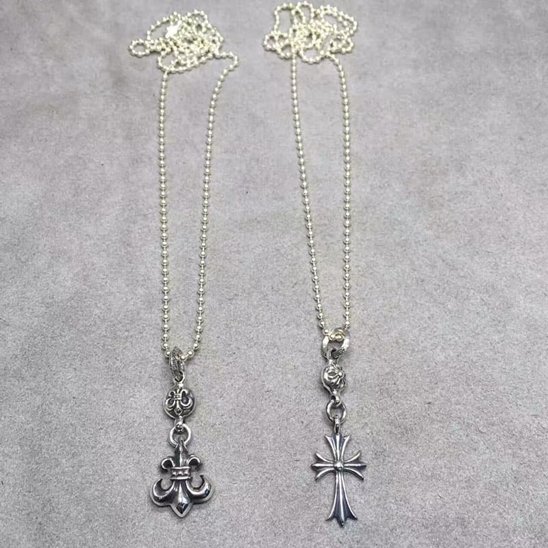 Chrome Hearts 크롬하츠 원볼 크로스/BS플레어 목걸이 레플리카 - 악세사리 | 세미샵 레플리카 사이트