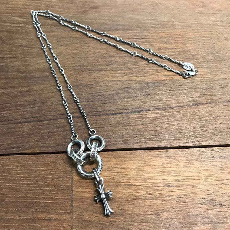 Chrome Hearts 크롬하츠 트위스트 베이비펫 체인 목걸이 펜던트 50cm 레플리카 - 악세사리 | 세미샵 레플리카 사이트