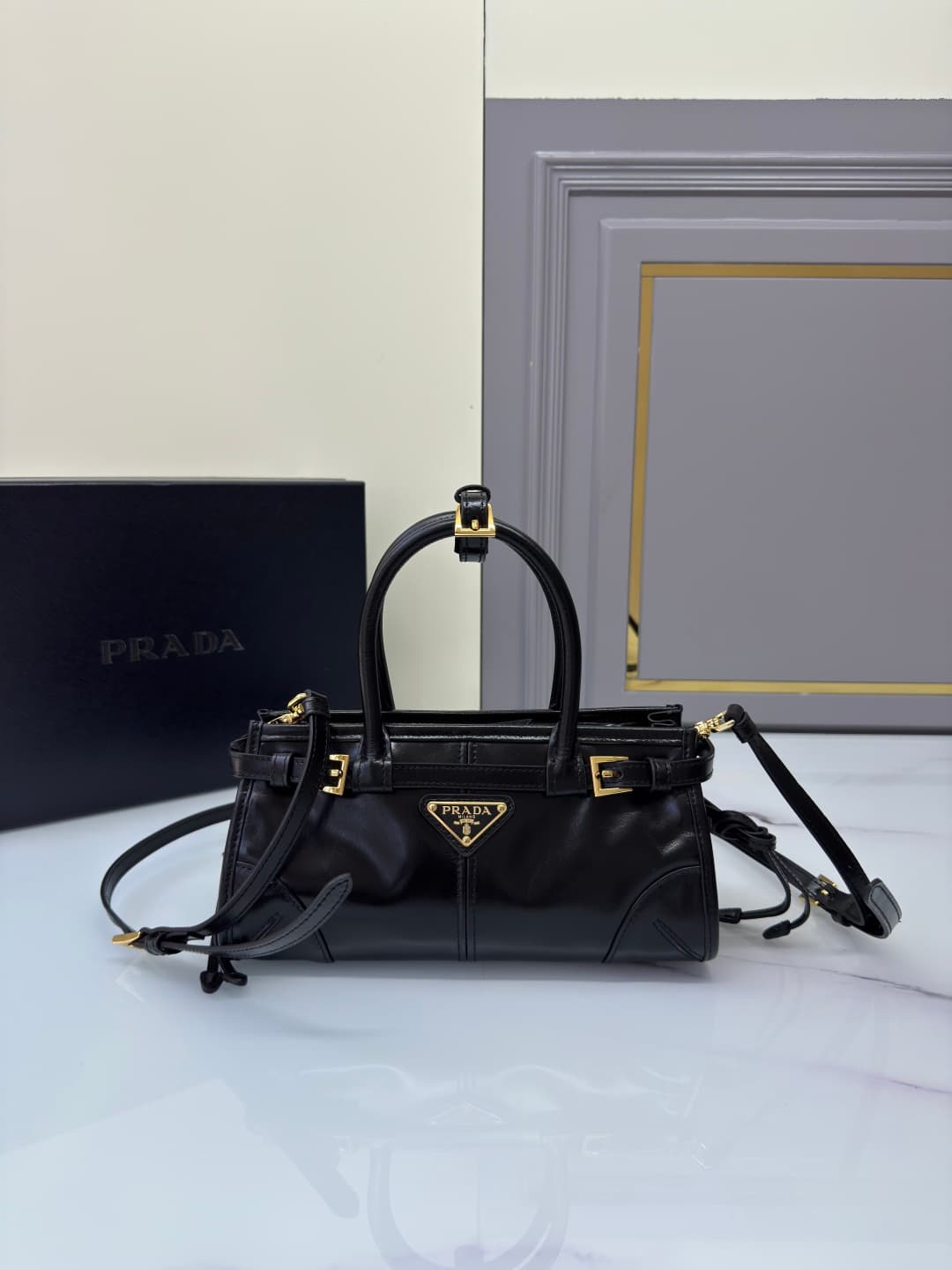 프라다 프라다 보니 미니 탑 핸들 레플리카 - Bag | 세미샵 레플리카 사이트