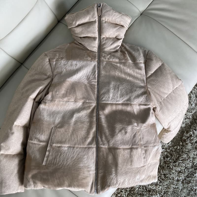 Loro Piana 로로피아나 울 캐시미어 하이넥 구스 다운 자켓 레플리카 - 의류 | 세미샵 레플리카 사이트