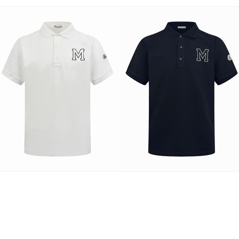 몽클레어 몽클레어 모노그램 코튼 피케 폴로 셔츠 레플리카 - 의류 | 세미샵 레플리카 사이트