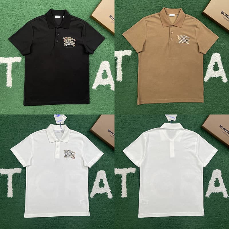 버버리 버버리 EKD 체크 코튼 폴로 셔츠 레플리카 - 의류 | 세미샵 레플리카 사이트