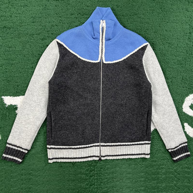 보테가베네타 보테가베네타 울 집업 컬러 블록 자켓 레플리카 - 의류 | 세미샵 레플리카 사이트