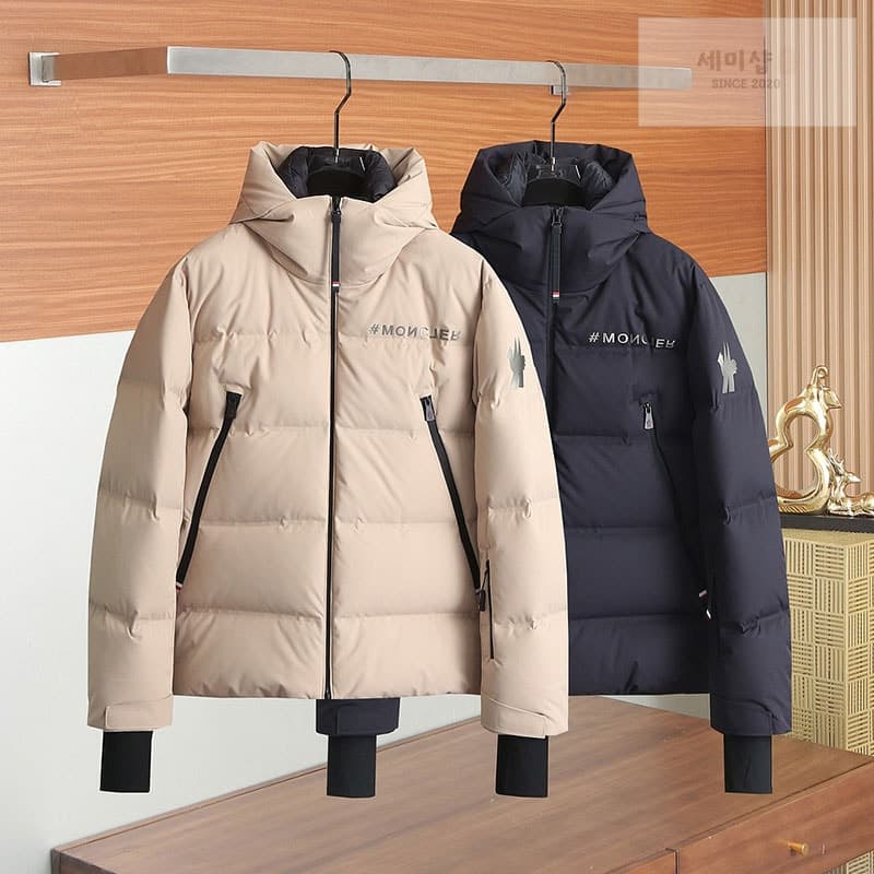Moncler 몽클레어 그레노블 Fellberg 펠버그 숏 다운 패딩 자켓 블랙 의류