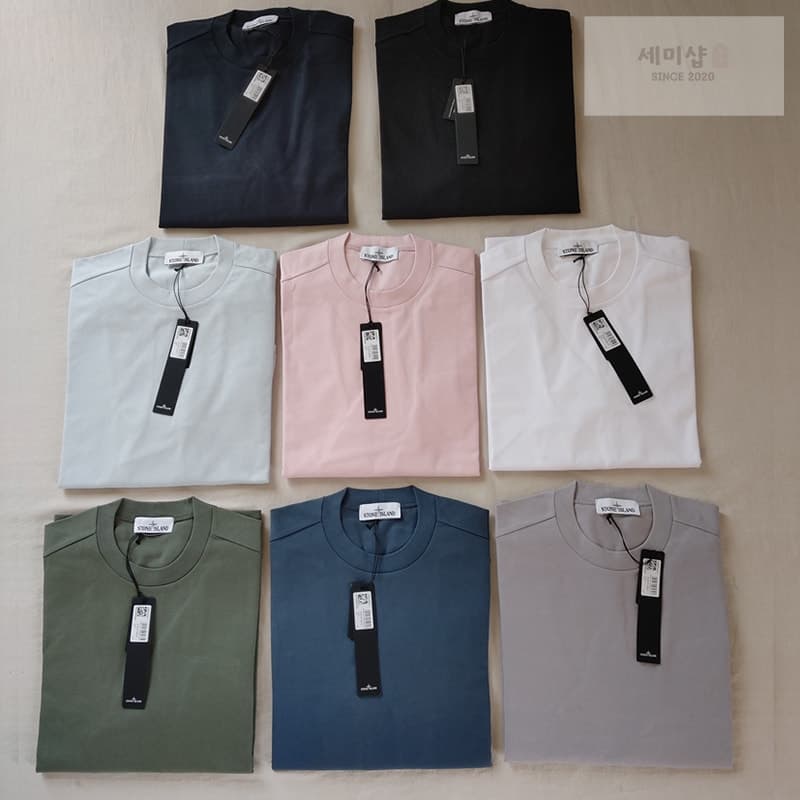 Stone Island 스톤아일랜드 24SS 크루넥 스웨트셔츠 맨투맨 63750 - 세미샵