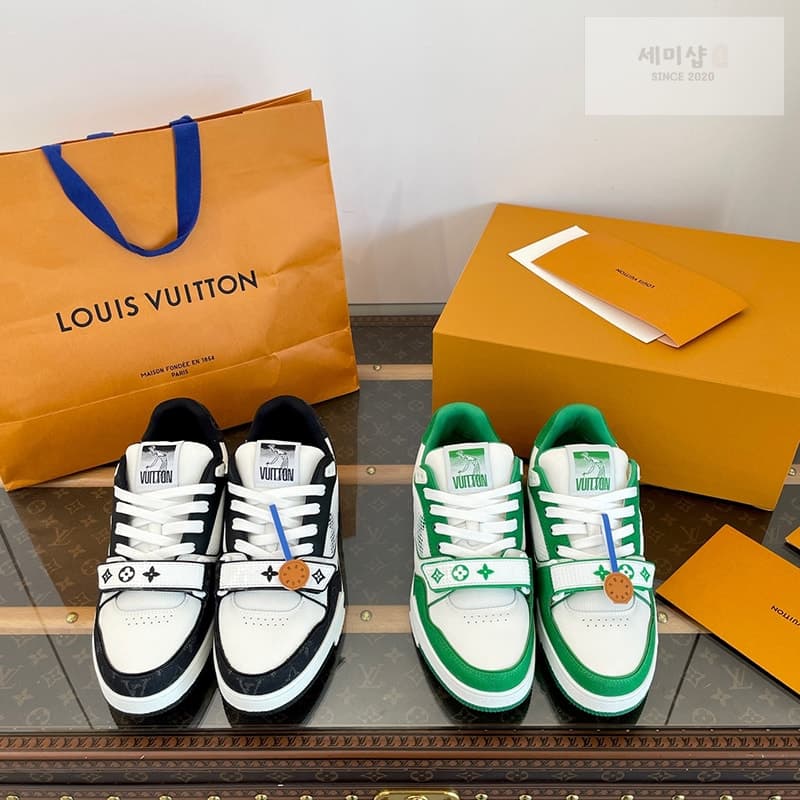 Louis Vuitton 루이비통 LV 트레이너 스니커즈 - 세미샵
