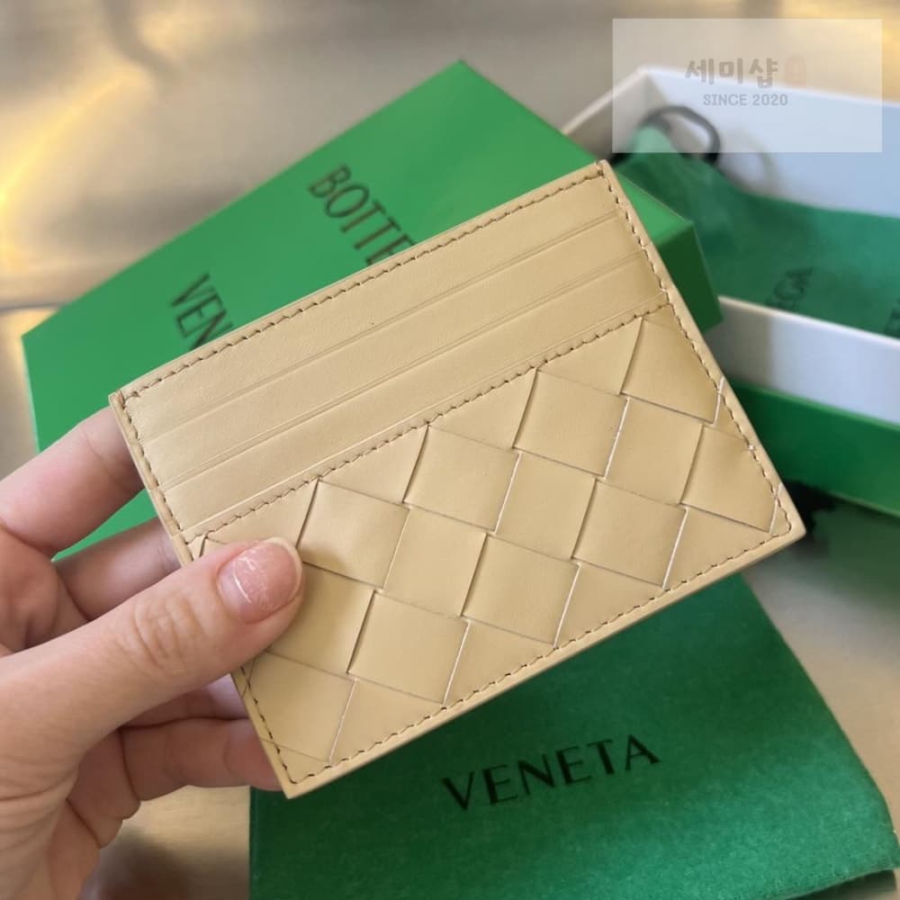 Bottega Veneta Bottega Veneta Intrecciato Credit Card Case - 세미샵