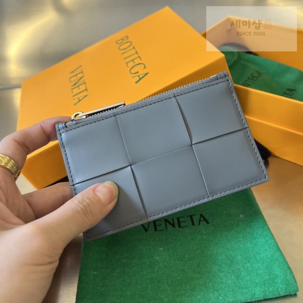 Bottega Veneta Bottega Veneta Zipped Card Case - 세미샵