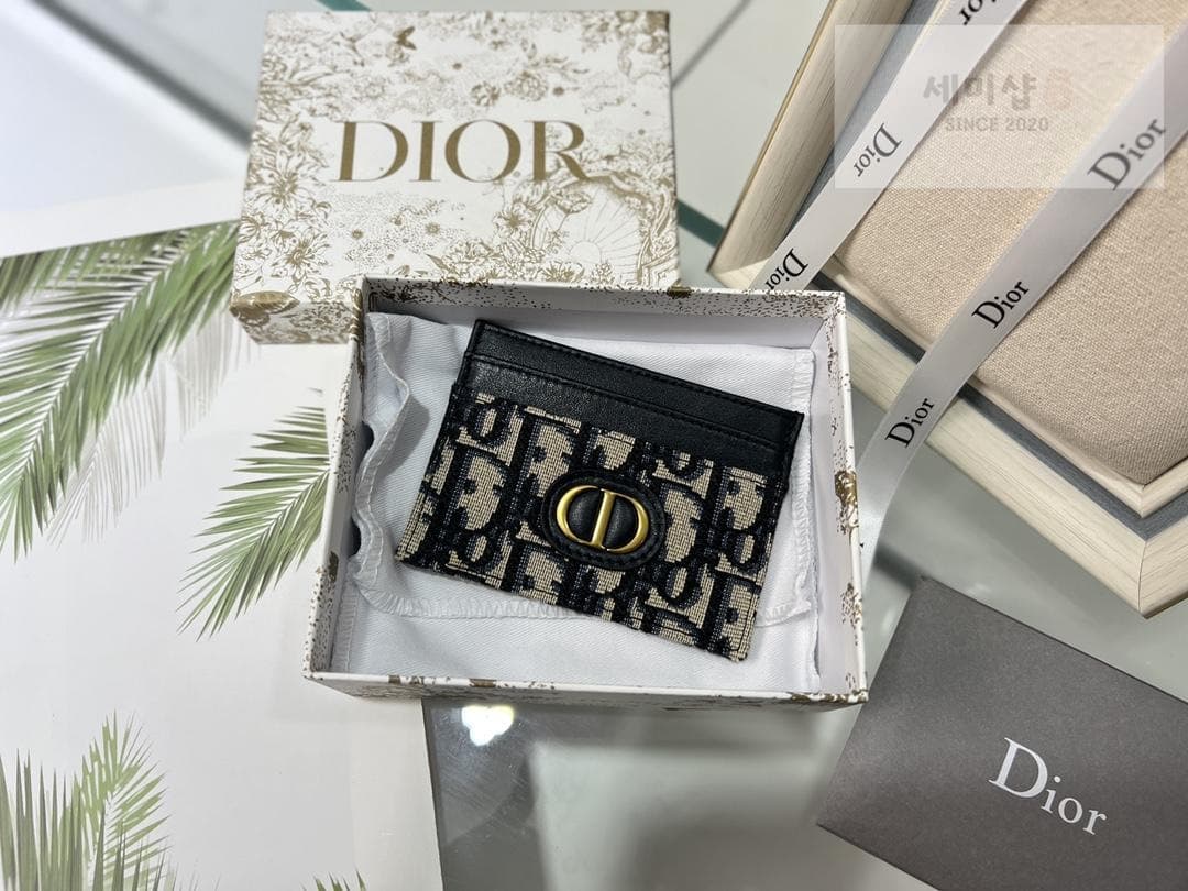 D I O R Dior 5 Slot Card Holder - 세미샵