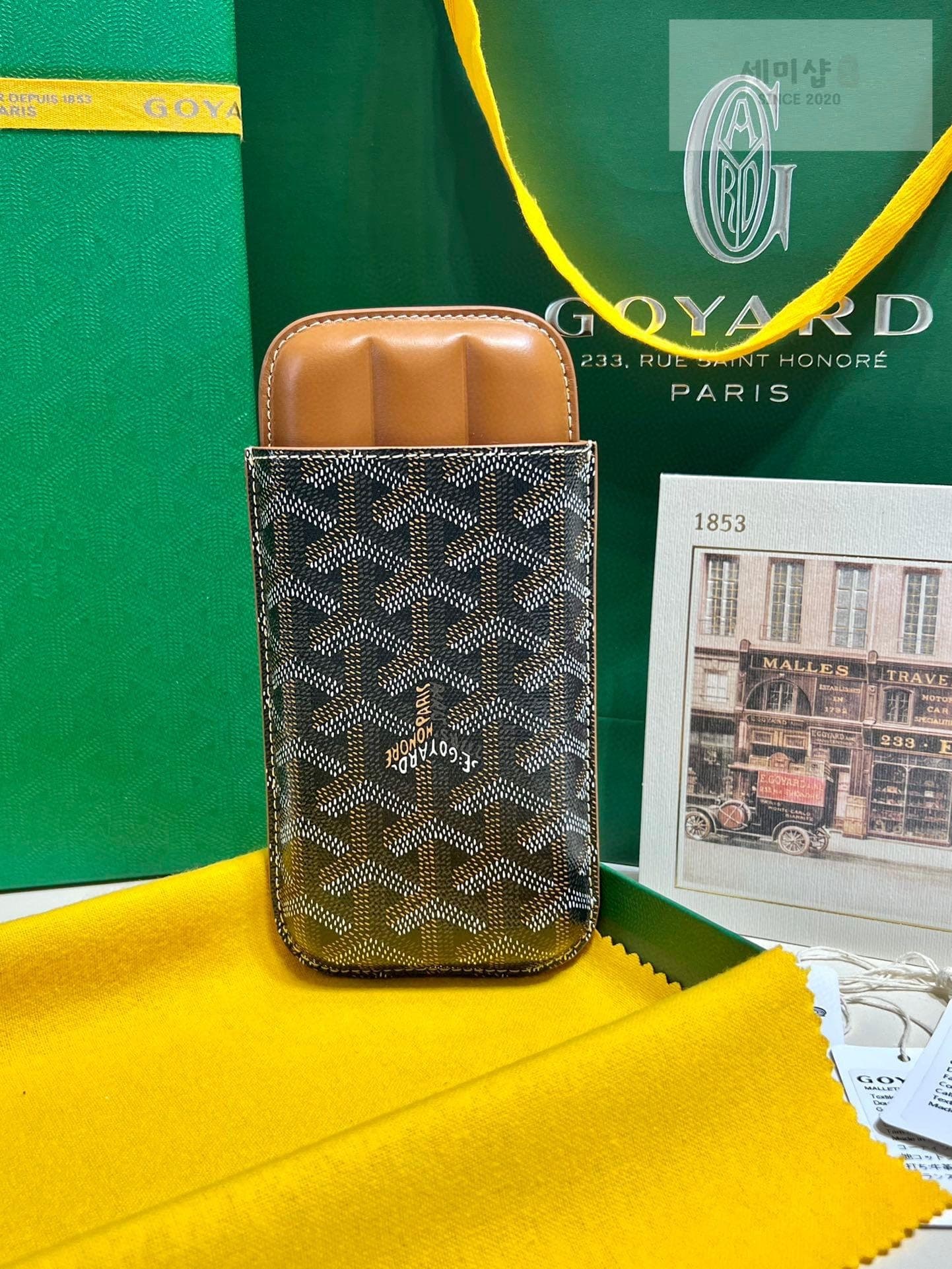 G O Y A R D Goyard Churchill 3 Cigar Case - 세미샵