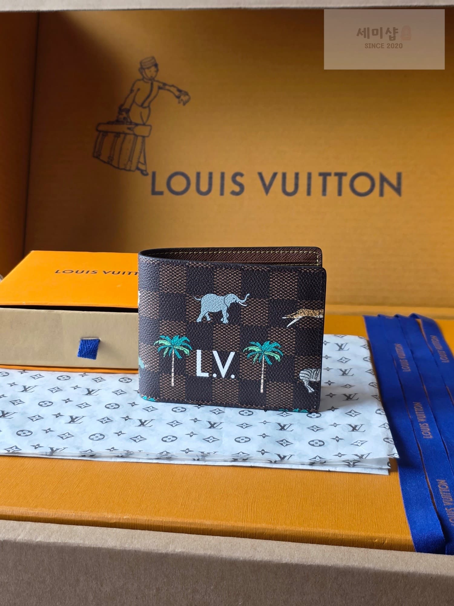 Louis Vuitton 루이비통 멀티플 월릿 더 다즐링 리미티드 - 세미샵