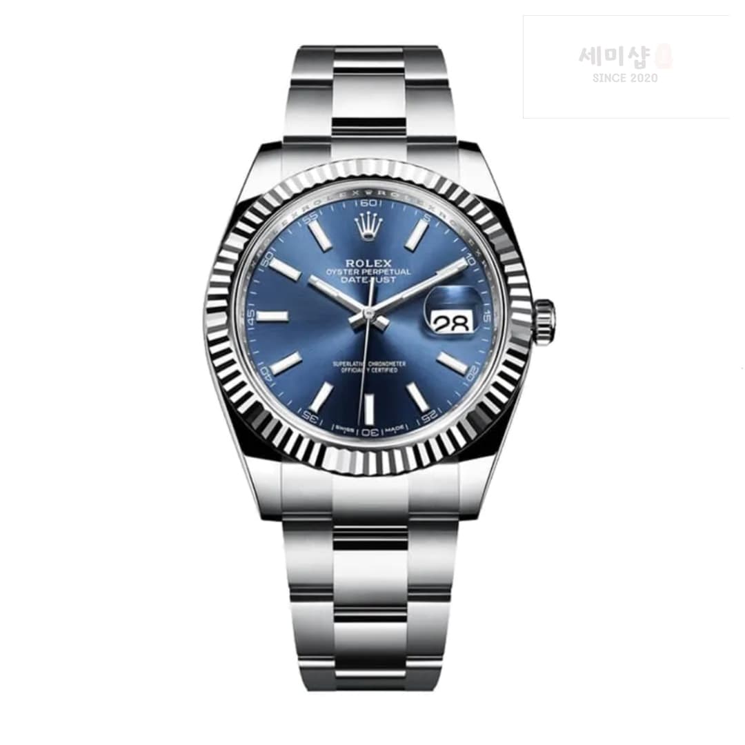 롤렉스 Rolex Datejust 126334-0001 Bright Blue 41 mm 레플리카 - 시계 | 세미샵