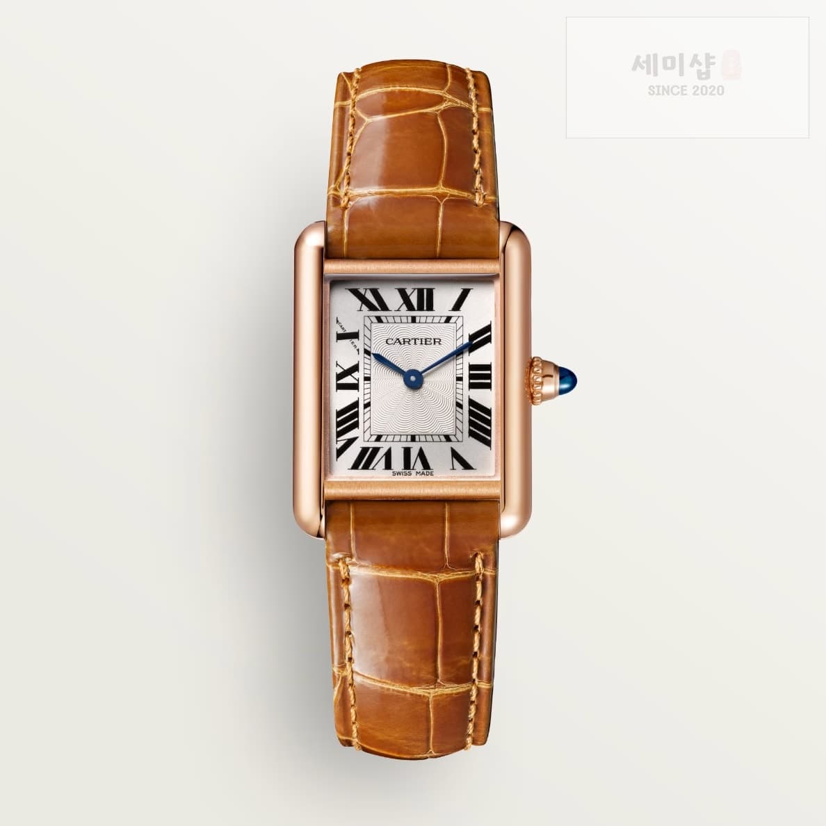 카르티에 까르띠에 탱크 루이 스몰 미디엄 쿼츠 모델 레플리카 - 시계 | 세미샵