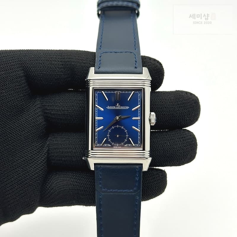 Jaeger Le Coultre MG공장 예거 리베르소 듀오페이스 블루가죽스트랩 Reverso Tribute Small Seconds SS/LE Blue MGF A854A 레플리카 - 시계 | 세미샵