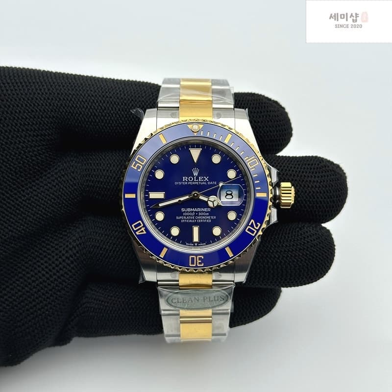 Rolex CLEAN공장 롤렉스 서브마리너 41 신형 논데이트 스틸 브레이슬릿 클린공장 Submariner 41mm 124060 No Date 904L Steel Clean 1:1 Best Edition VR3230 레플리카 - 시계 | 세미샵